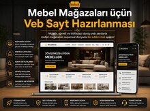 Mebel mağazaları üçün veb sayt hazırlanması