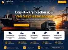 Logistika şirkətləri üçün veb sayt hazırlanması