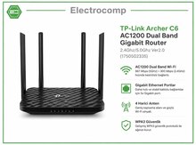 TP-Link Archer C6 AC1200 Dual Band Gigabit Router