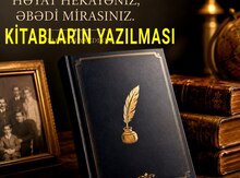 Kitabların yazılması və redaktə olunması
