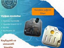 Hyundai Elantra, Kia Picanto sürətlər qutusu filteri