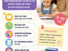 Məktəbəqədər və ibtidai hazırlıq