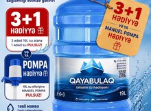 İçməli su sifarişi 19L
