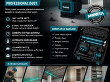 MAKITA Professional 360° yaşıl lazeri