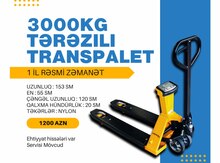 Tərəzi Transpalet 3000 kq (3ton)