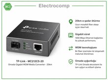 TP-Link MC212CS-20 Omada Gigabit WDM Media Converter