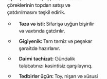 Kürə, dönər çörəyi sifarişi