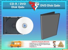 CD-R və DVD-R disk qutuları