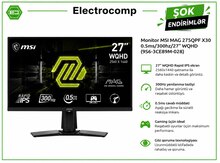 Oyun monitoru MSI MAG 275QPF X30