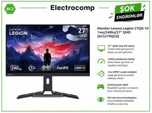 Gaming Monitor Lenovo Legion 27QD-10 