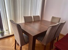 Masa və oturacaqlar