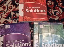 Solutions Elementary, İmtermediate, Pre-İntermediate kitabları