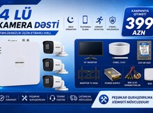 Hikvision kamera dəsti