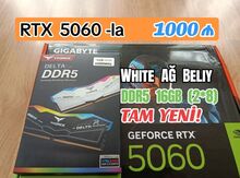 RAM RGB DDR5 16GB 6000MHz White
