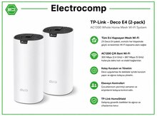 TP-Link Deco E4 (2-Pack) AC1200 Whole Home Mesh Wi-Fi System