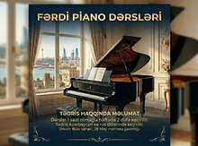 Fərdi piano dərsləri