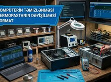 Kompüter və noutbuk təmizlənməsi və formatı