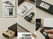 128GB yüksək sürətli Dual-Interface USB