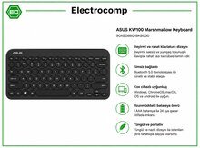 ASUS KW100 Marshmallow Keyboard