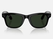 Ray-Ban Meta Wayfarer (Gen 2)  Shiny Black / Graphite Green Transitions