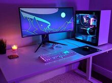 Gaming PC RTX 5060 8GB i5 12400F MSI 200Hz monitor