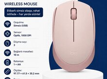 Logitech M171 Mouse Wireless Rose (910-006865)
