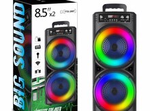 Bluetooth mikrofonlu dinamik 2×8