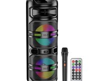 Bluetooth mikrofonlu dinamik 2×8"