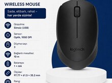 Logitech M171 Mouse Wireless Black (910-004424)