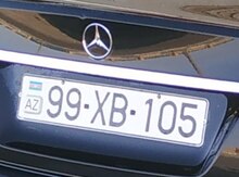 Avtomobil qeydiyyat nişanı - 99-XB-105