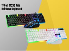 T-Wolf TF230 RGB Keyboard + Mouse