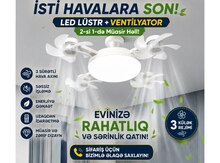 Tavan üçün LED işıqlı sərinkeş