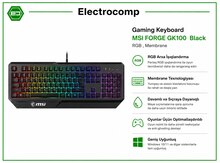 MSI FORGE GK100 Gaming Keyboard