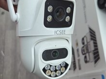 Wi-Fi PTZ360° çöl 2 kamera 8MP/4K+64GB