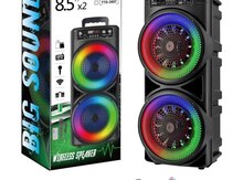 Bluetooth mikrofonlu dinamik 2×8"