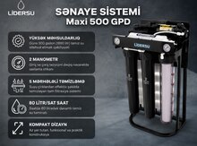 Su filtri Horeca 500 GPD