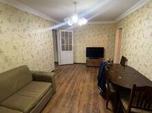 2-otaqlı mənzil kirayə verilir, Inşaatçılar m., 45 m²
