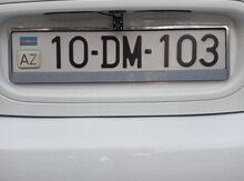 Avtomobil qeydiyayt nişanı - 10-DM-103