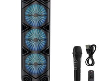 Bluetooth mikrofonlu dinamik 3×8
