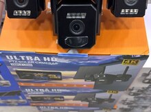 4G Solar günəş paneli 4 kamera 12MP/4K 64GB