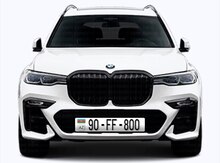Avtomobil qeydiyyat nişanı - 90-FF-800