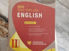 Test kitabçası English 2023 il 2 hissə