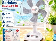Masaüstü sərinkeş Huatuo FT 40 40sm 3 Sürətli 5 Pərli 45W