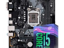 Prosessor Asus Prime H310M-K + Intel Core i5-9400F