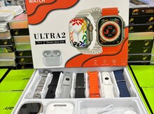 Ultra smart saat və airpods 001 dəsti 