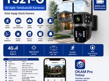 TS21-G 4G Günəş Enerjili Təhlükəsizlik 