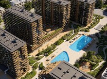 1-otaqlı yeni tikili, Nardaran qəs., 38.9 m²