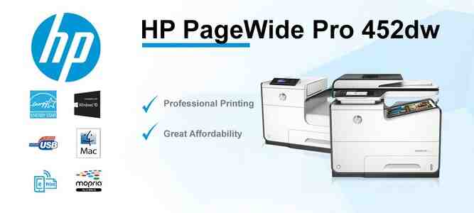 hp 452dw printer