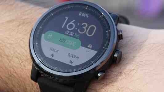 relogio amazfit stratos